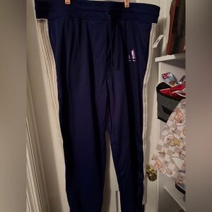 50th Anniversary Blue Disney World pants.